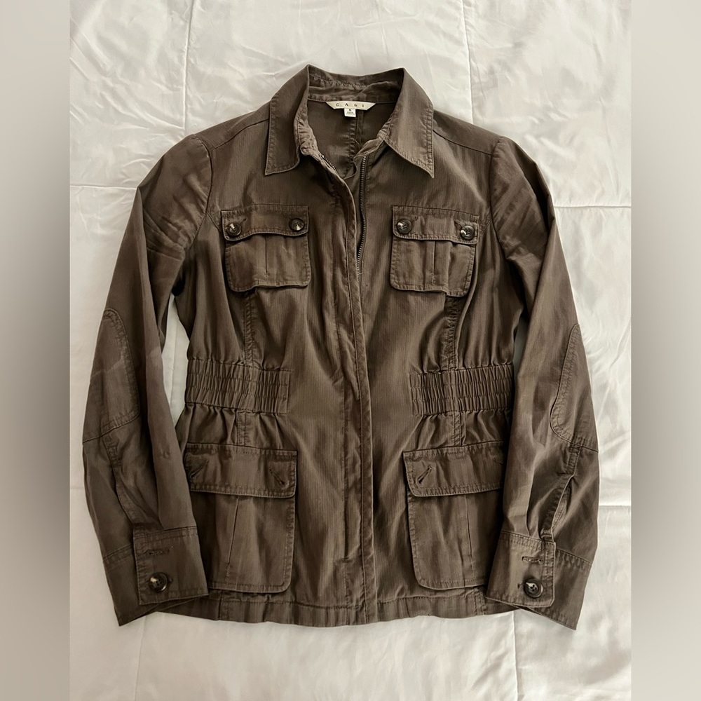 Cabi Army Green Utility Jacket - Size Small